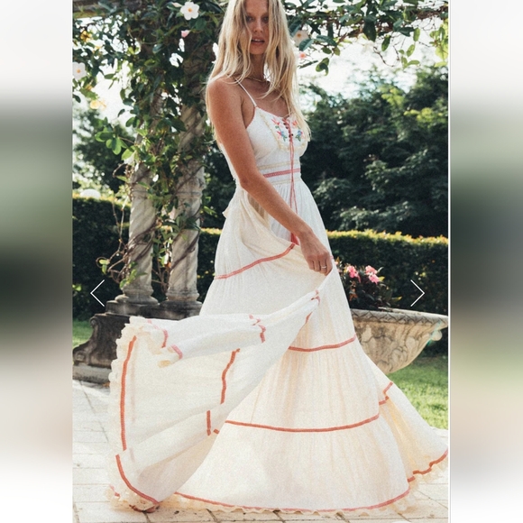 Chasing Unicorns Anyway the wind blows maxi dress - Picture 1 of 16